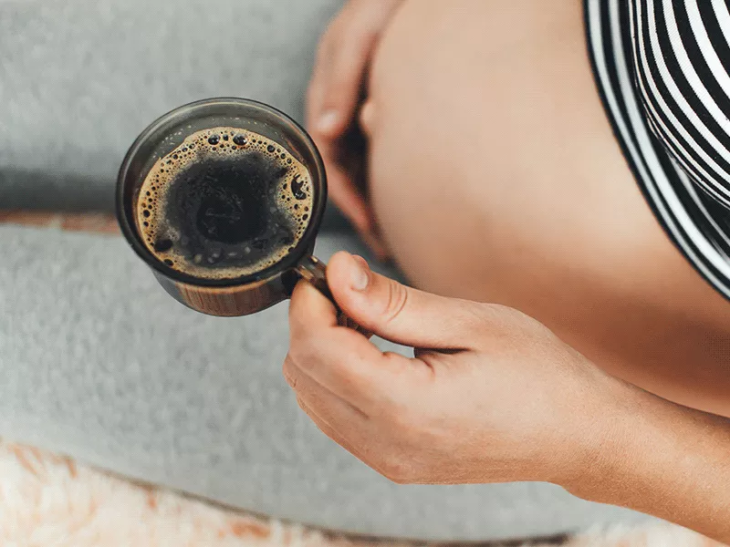 café descafeinado durante a gravidez