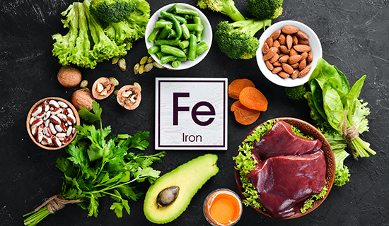 alimentos ferro