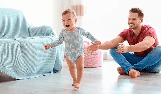 andar bebe papa