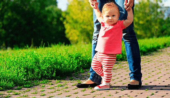 aprender andar hierba