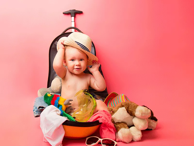 viajar com bebés