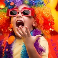 caretas de carnaval