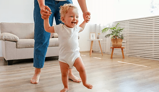 crescimento caminhar