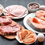 ferro carne peixe