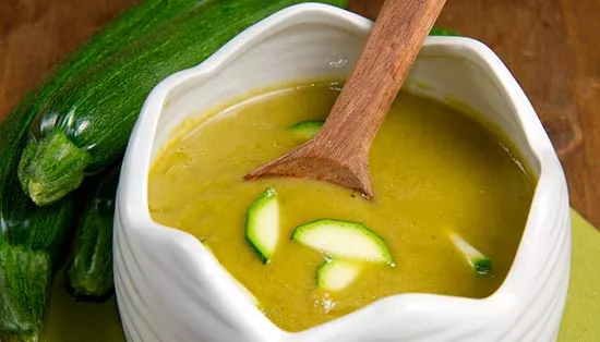 sopa calabacin