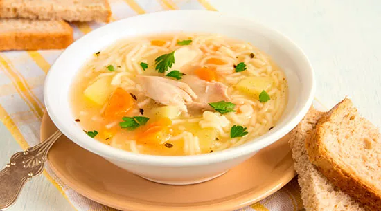 sopa picadillo
