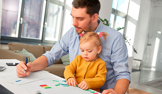 teletrabajando con hijos