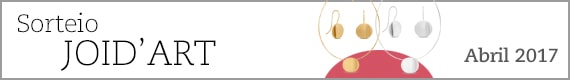 Vencedoras sorteio Joid'art Abril 2017 Vencedoras sorteio Joid'art Abril 2017