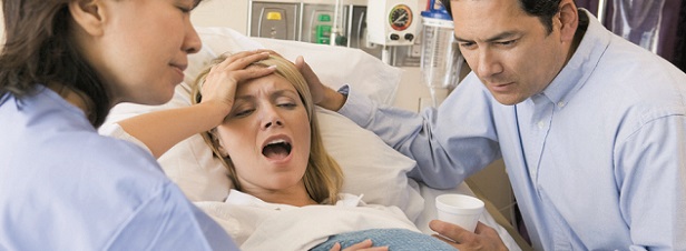 Aliviar as dores de parto